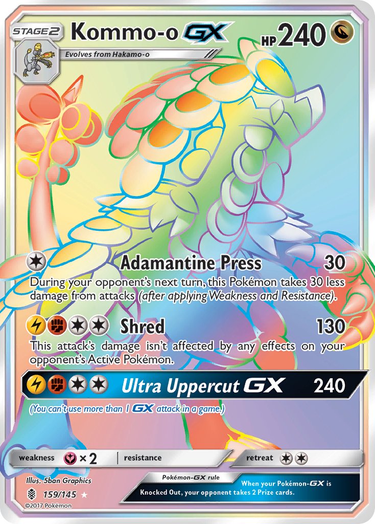 Kommo-o-GX - 159 - Guardians Rising