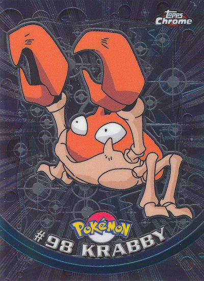 Krabby - 98 - Topps - Chrome series 2 - front