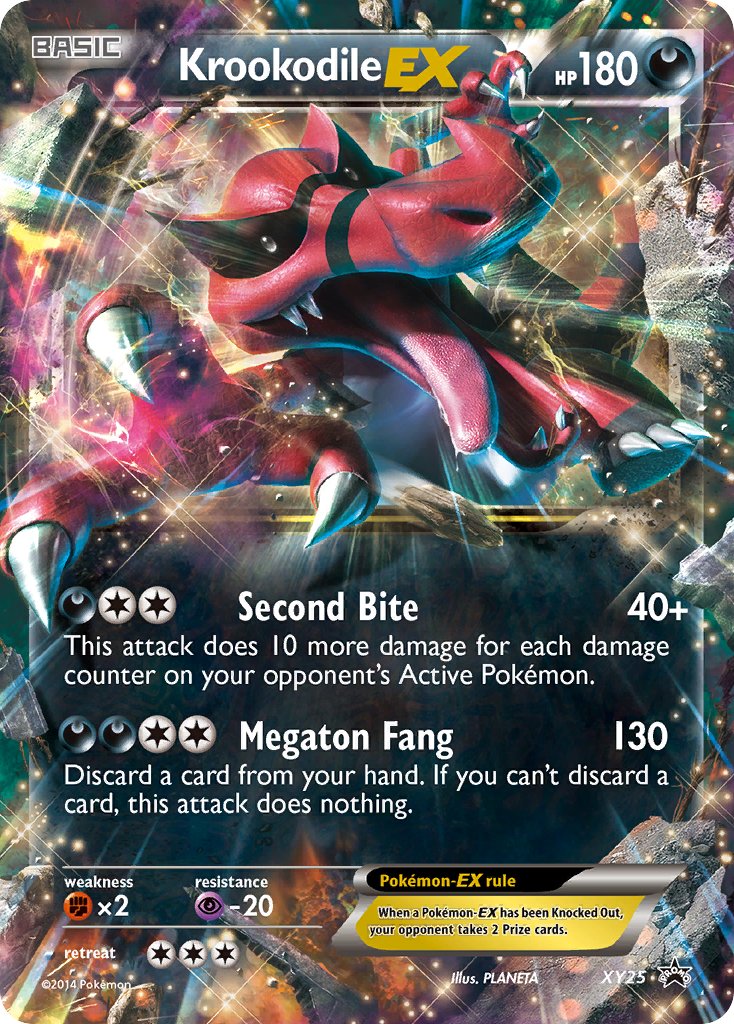 Krookodile-EX - XY25 - XY Promos