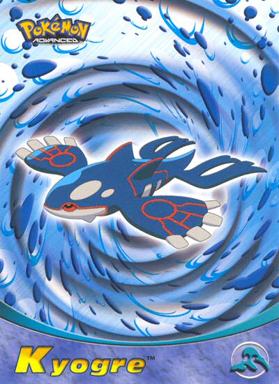 Kyogre - 43 - Topps - Pokemon Advanced - front