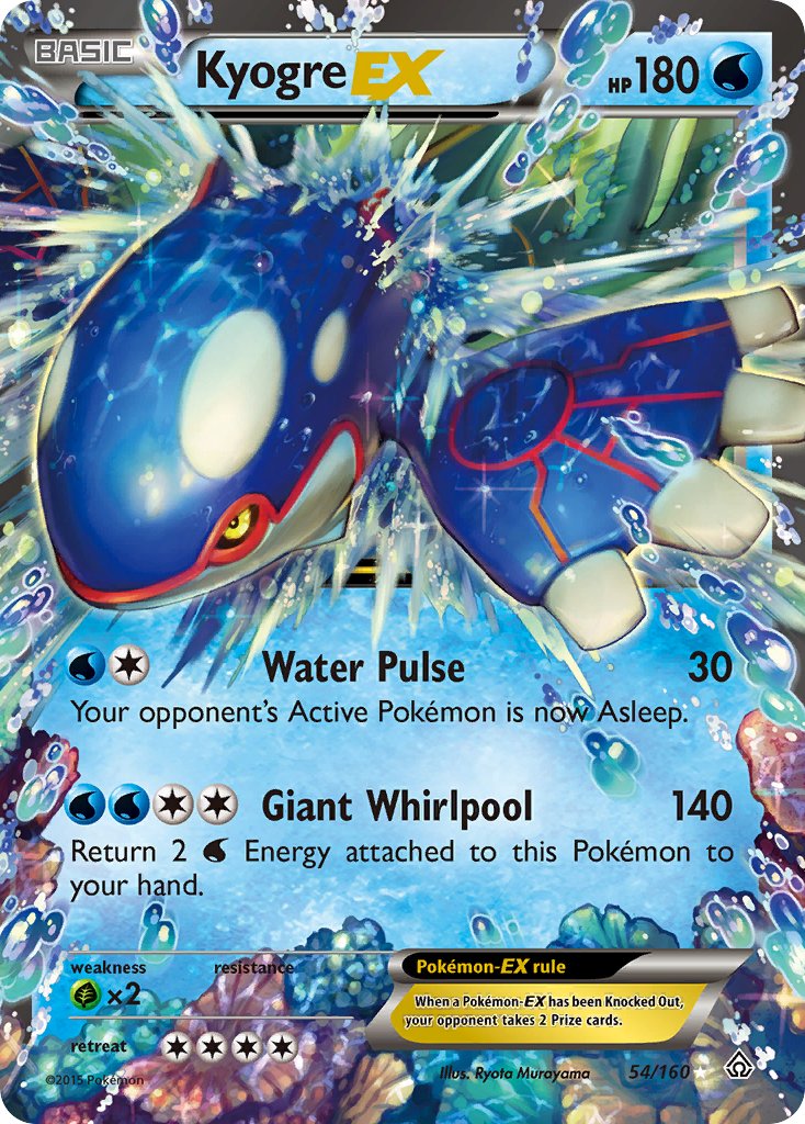 Kyogre-EX - 54 - Primal Clash