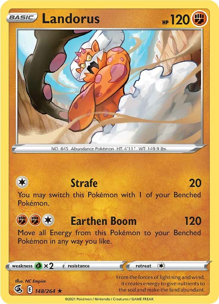 Landorus - 148 - Fusion Strike