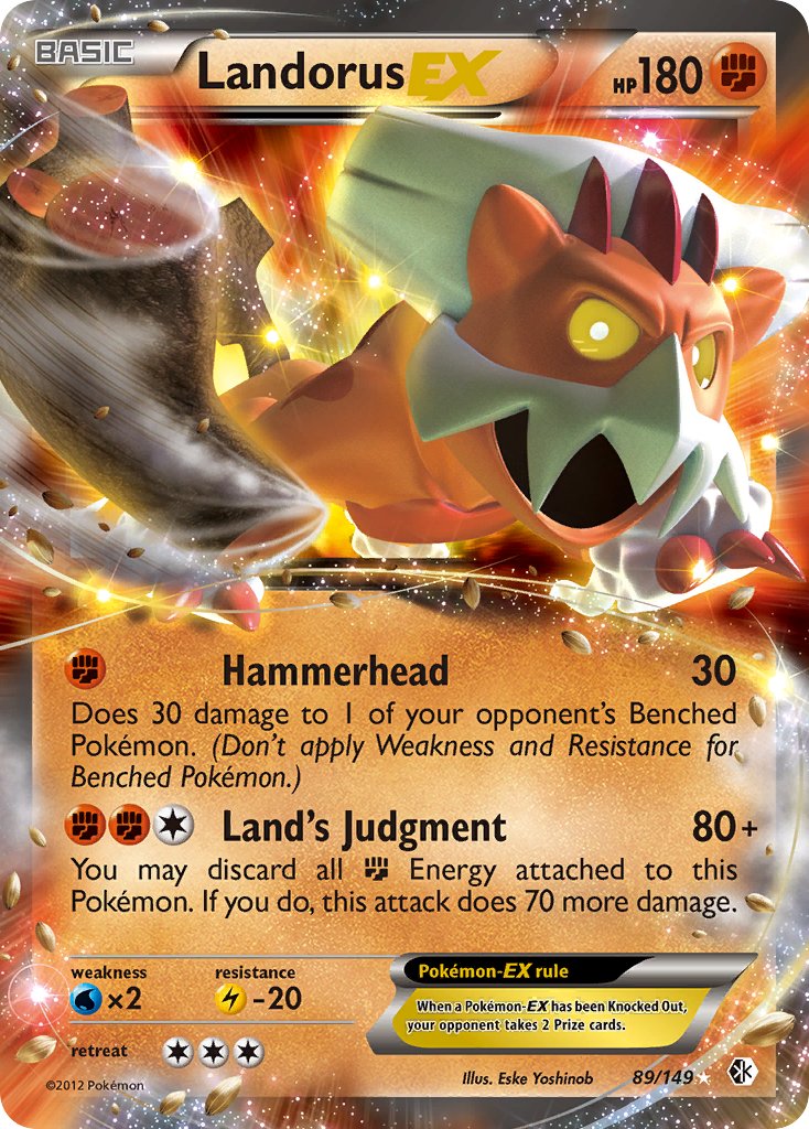 Landorus-EX - 89 - Boundaries Crossed