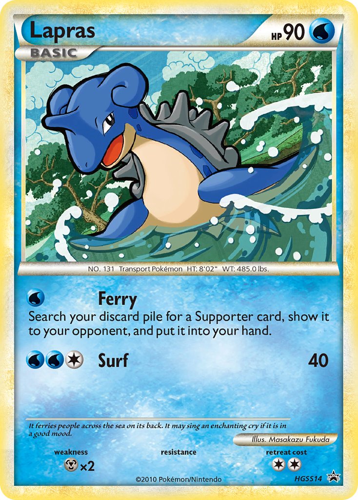 Lapras - HGSS14 - HeartGold & SoulSilver Promos