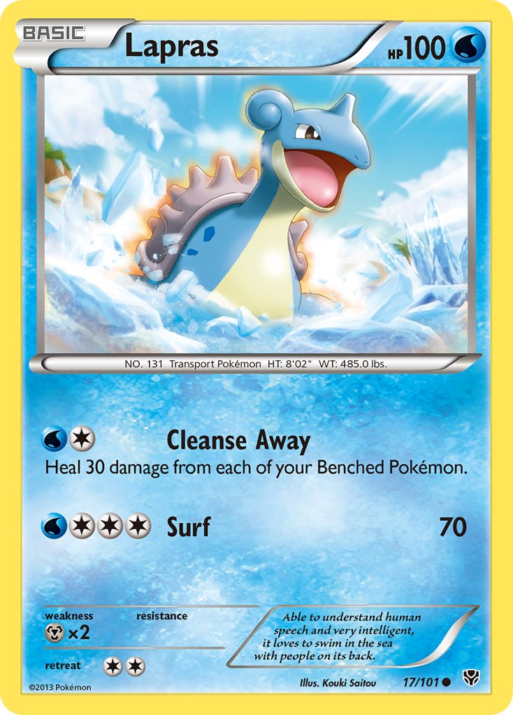 Lapras - 17 - Plasma Blast