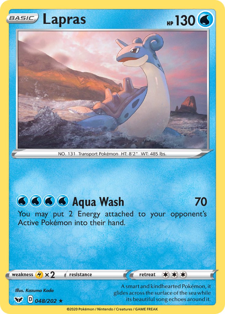 Lapras - 48 - Sword & Shield