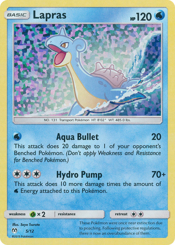 Lapras - 5 - McDonald's Collection 2019