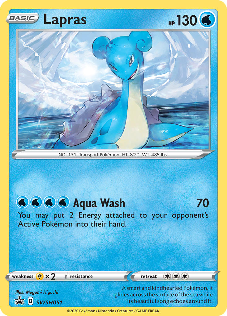 Lapras - SWSH051 - Sword & Shield Promos