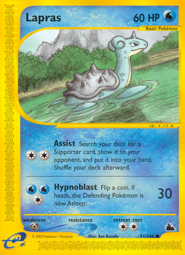 Lapras - 71/144 - Skyridge