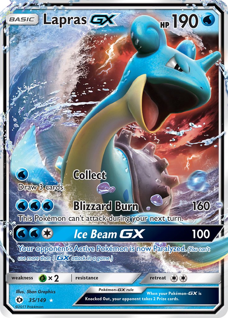 Lapras-GX - 35 - Sun & Moon