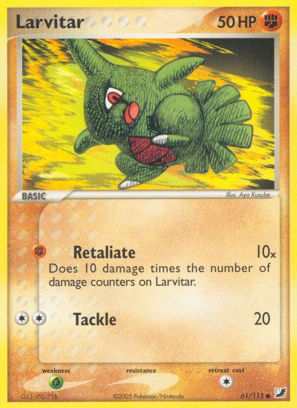 Larvitar - 61 - Unseen Forces