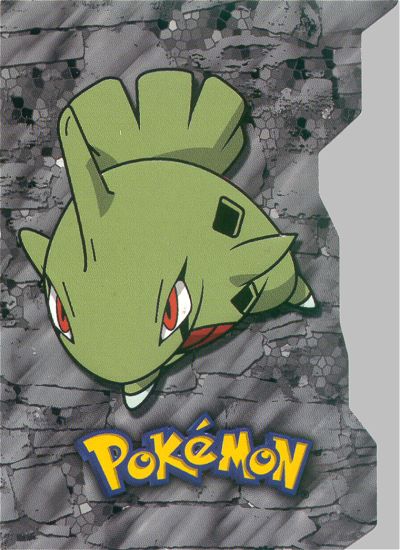 Larvitar - 16 of 18 - Topps - Johto League Champions - front