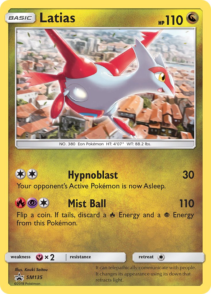 Latias - SM135 - Sun & Moon Promos