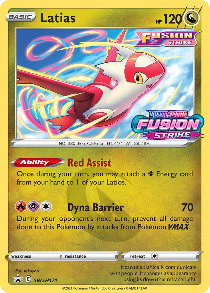 Latias - SWSH171 - Sword & Shield Promos