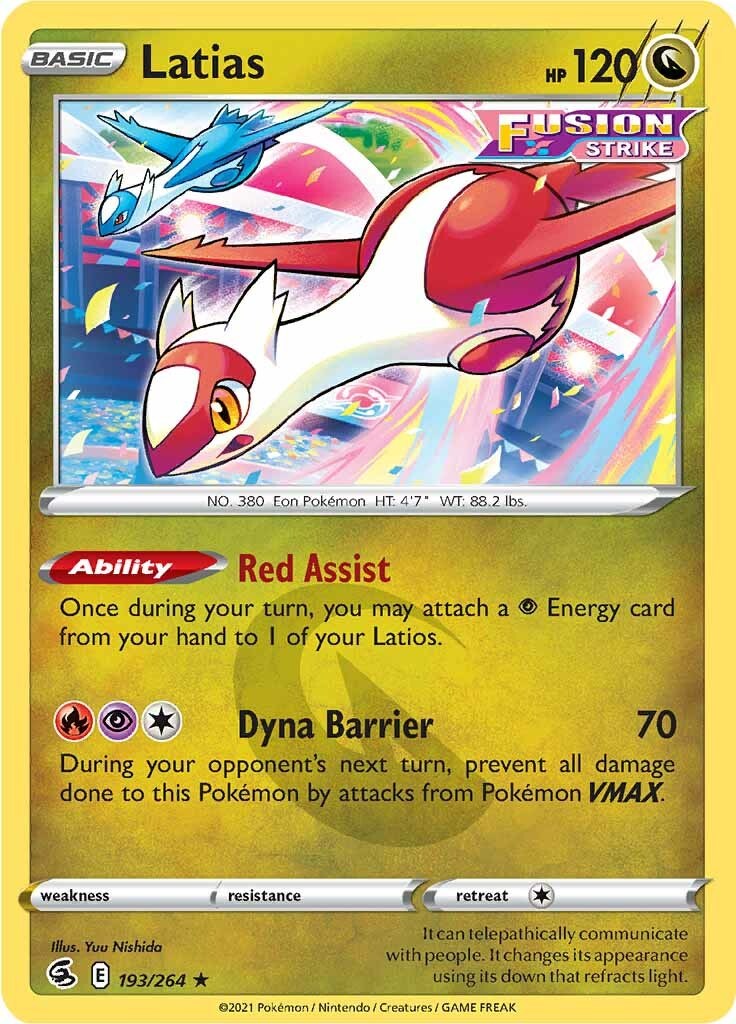 Latias - 193 - Fusion Strike