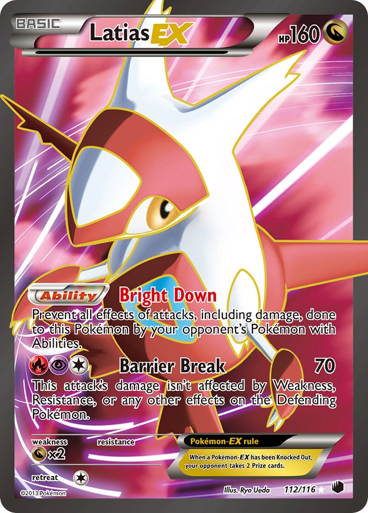 Latias-EX - 112 - Plasma Freeze