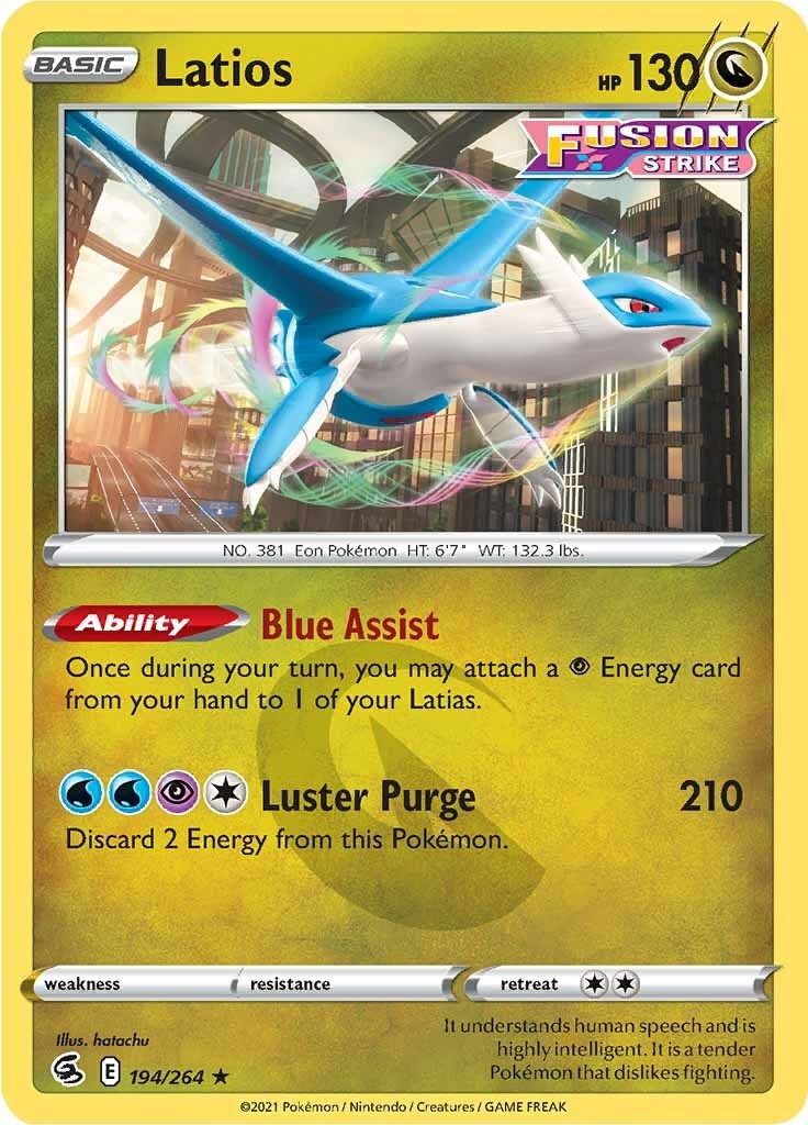 Latios - 194 - Fusion Strike