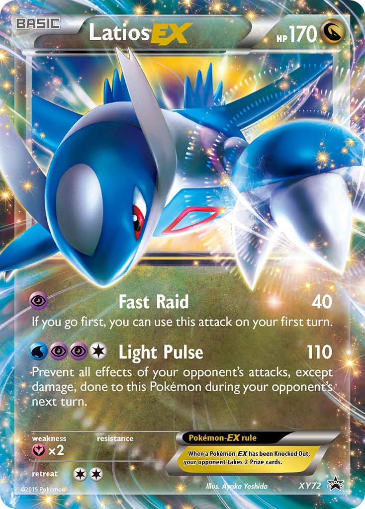 Latios-EX - XY72 - XY Promos