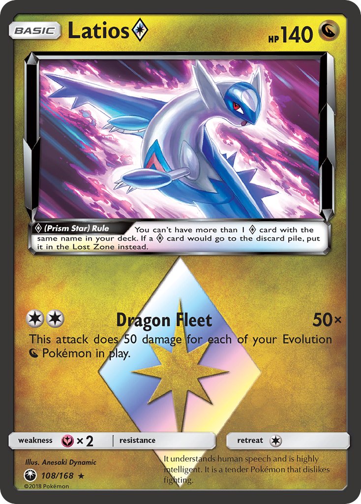 Latios p - 108 - Celestial Storm