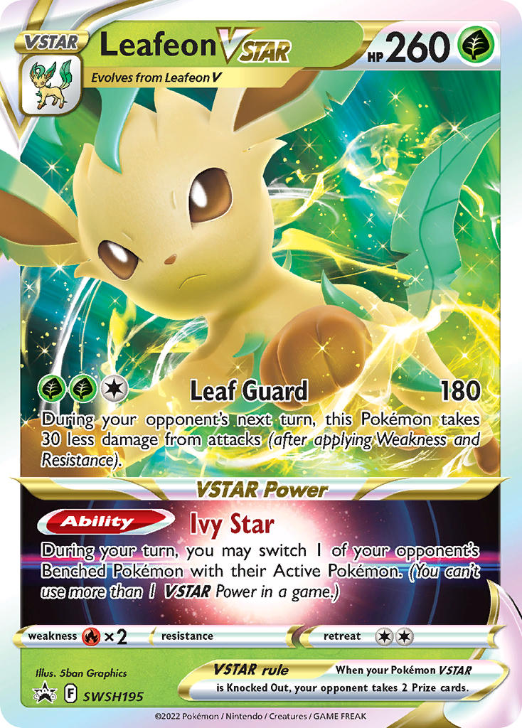 Leafeon VSTAR - SWSH195 - Sword & Shield Promos