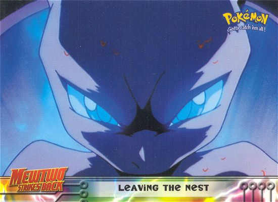 Leaving the Nest - 4 - Topps - Pokemon the first movie - front