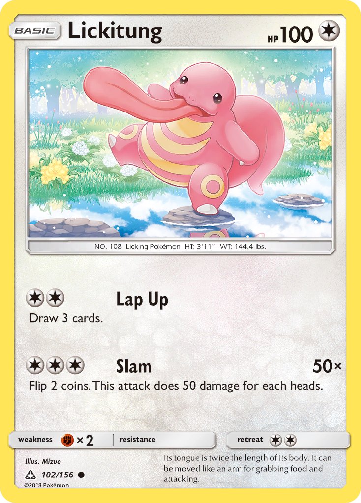 Lickitung - 102 - Ultra Prism