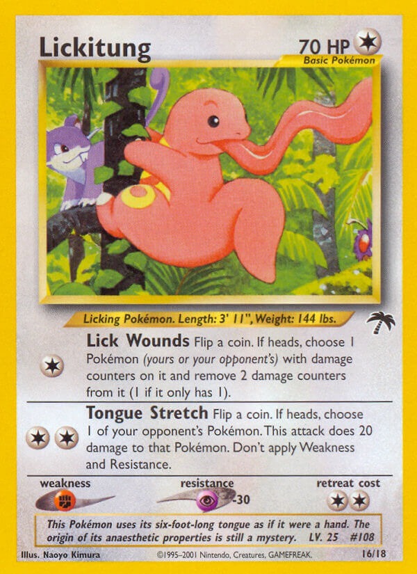 Lickitung - 16 - Southern Islands