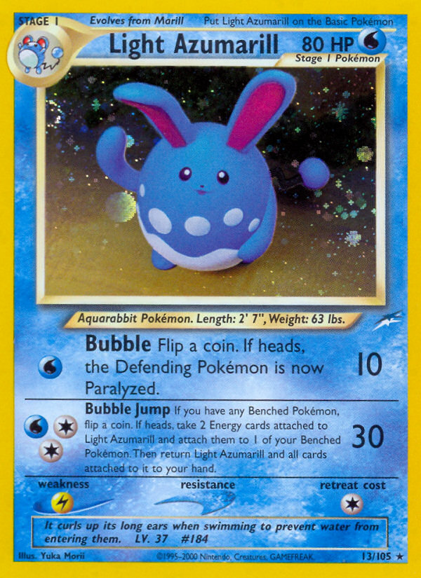 Light Azumarill - Neo Destiny - Unlimited