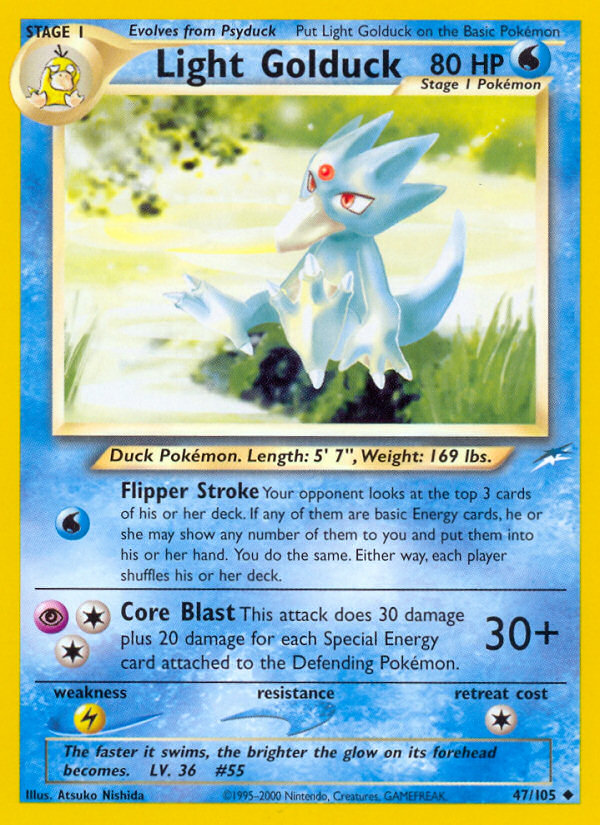 Light Golduck - Neo Destiny - Unlimited