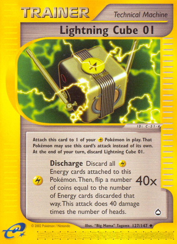 Lightning Cube 01 - 127/147 - Aquapolis