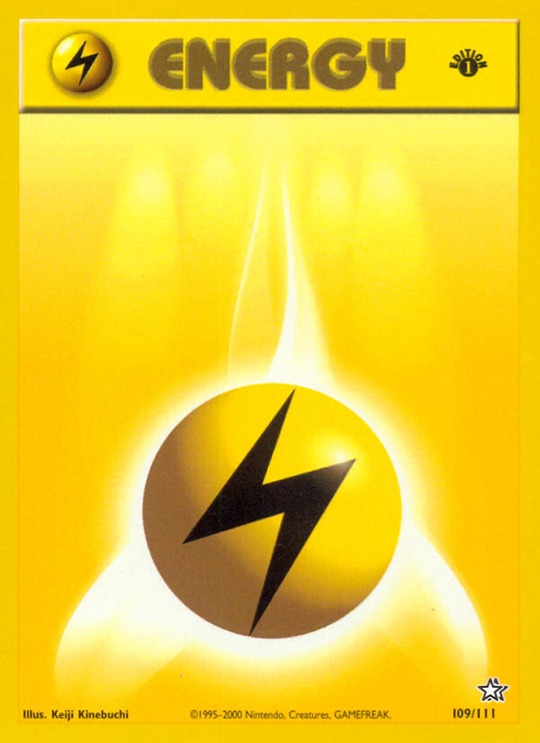 Lightning Energy - Neo Genesis - First Edition