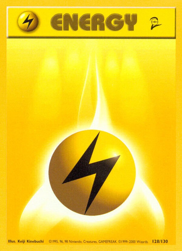 Lightning Energy-128-Base Set 2