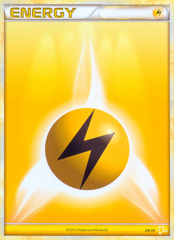 Lightning Energy - 28 - HGSS Trainer Kit Raichu
