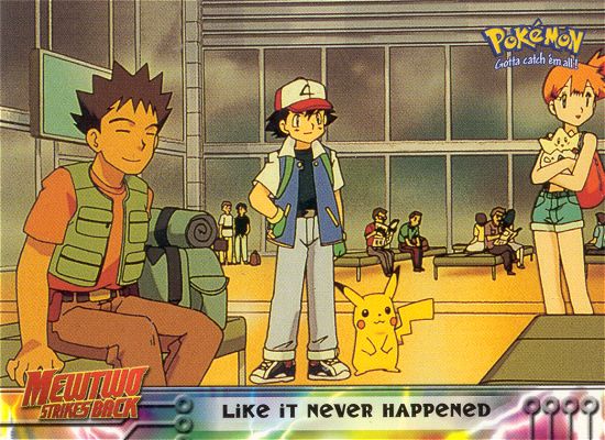 Like It Never Happened - 40 - Topps - Pokemon the first movie - front