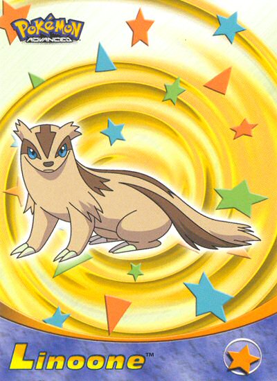 Linoone - 48 - Topps - Pokemon Advanced - front