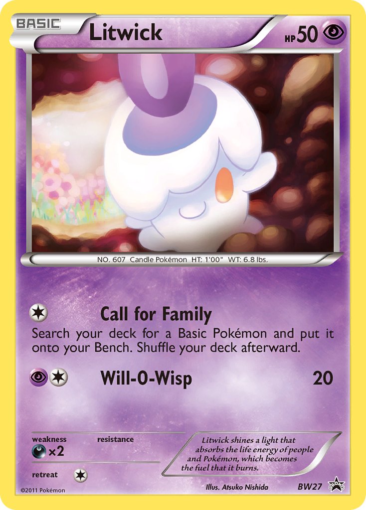 Litwick - BW27 - Black & White Promos