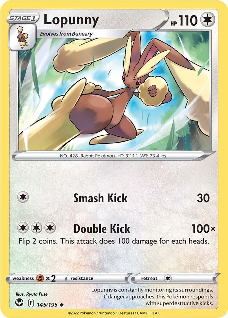 Lopunny - 145 - Silver Tempest