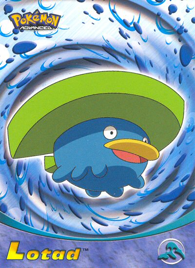 Lotad - 49 - Topps - Pokemon Advanced - front