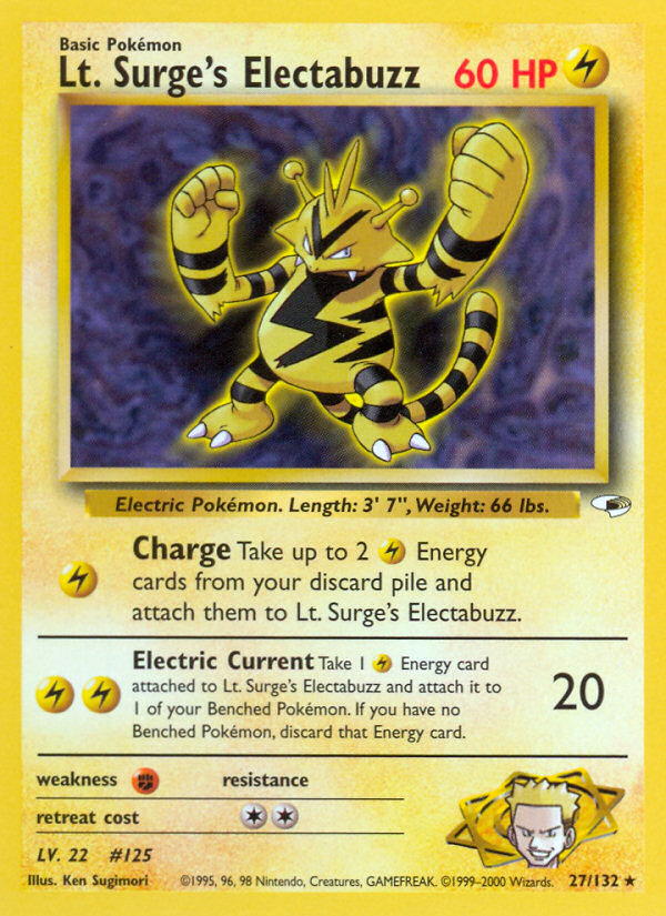 Lt. Surge’s Electabuzz