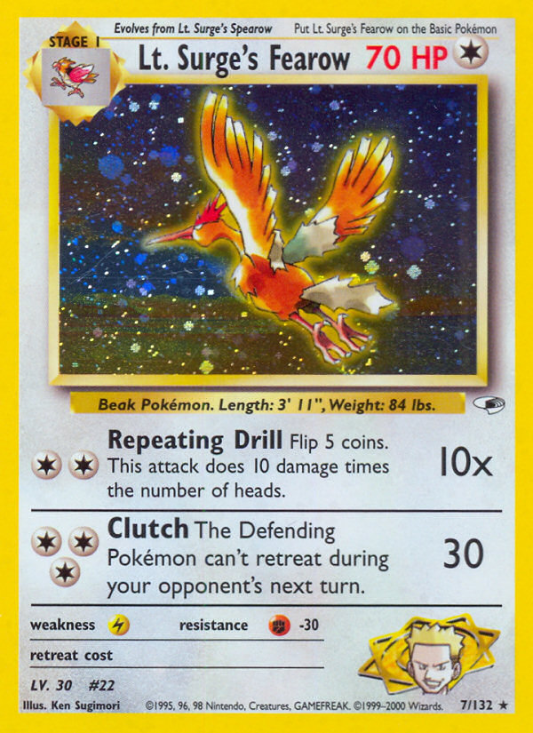 Lt. Surge’s Fearow