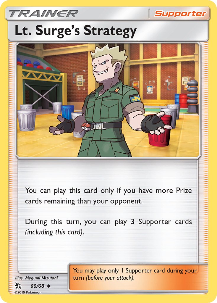 Lt. Surge’s Strategy