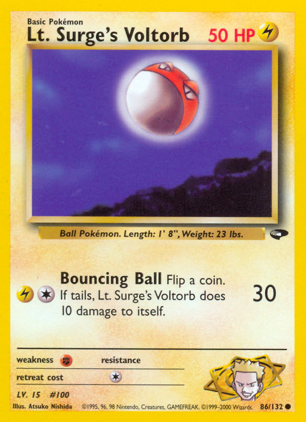 Lt. Surge’s Voltorb