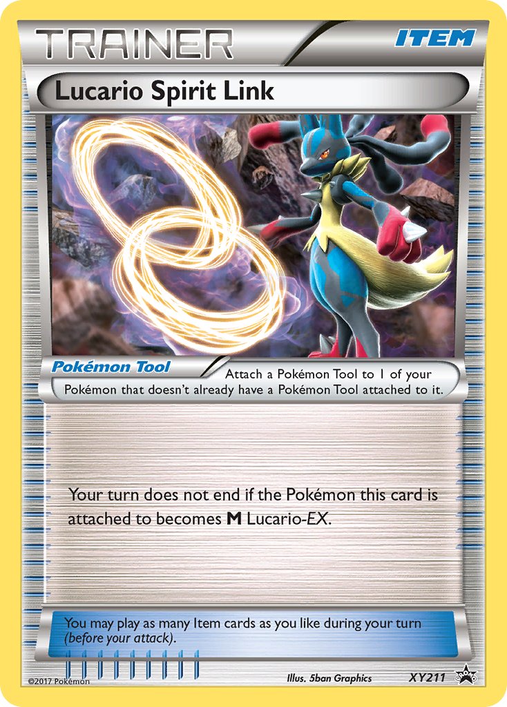 Lucario Spirit Link - XY211 - XY Promos