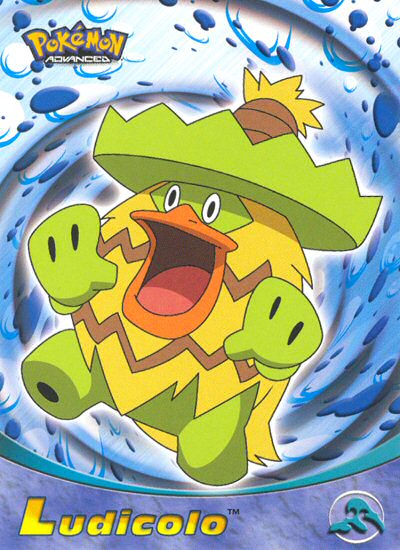 Ludicolo - 51 - Topps - Pokemon Advanced - front