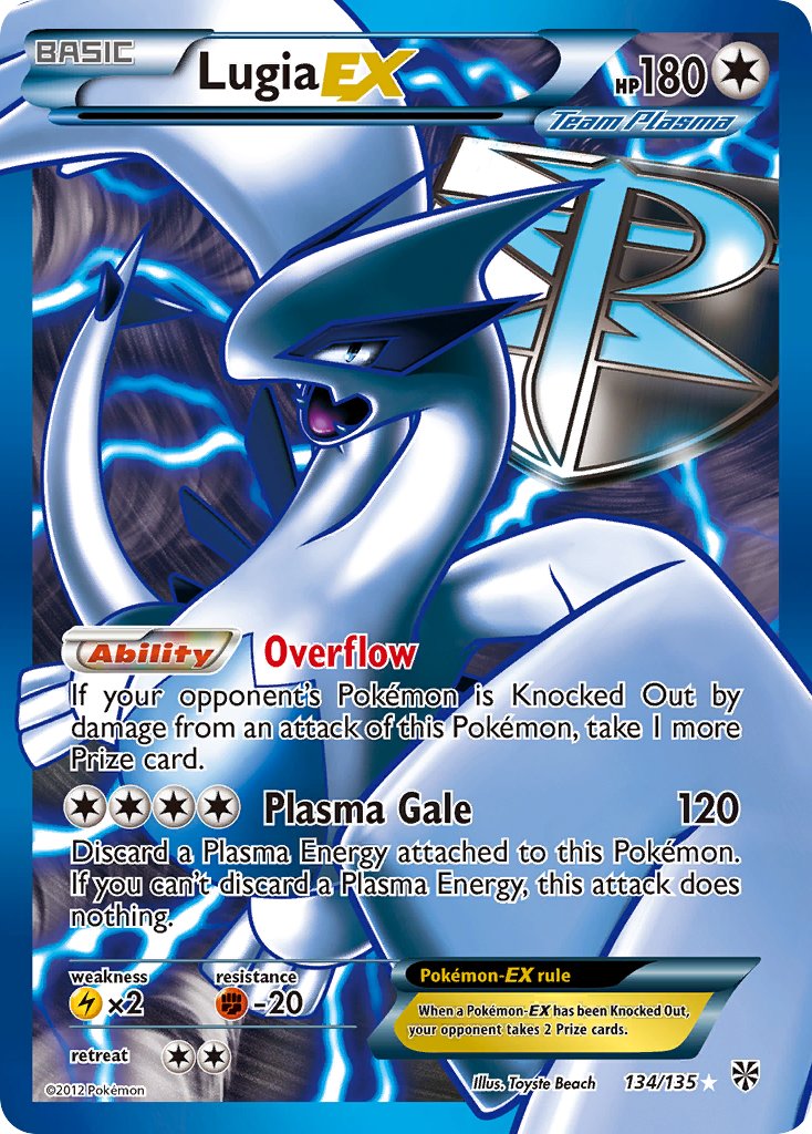 Lugia-EX - 134 - Plasma Storm