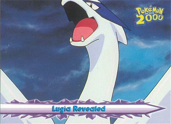 Lugia Revealed - 44 - Topps - Pokemon the Movie 2000 - front