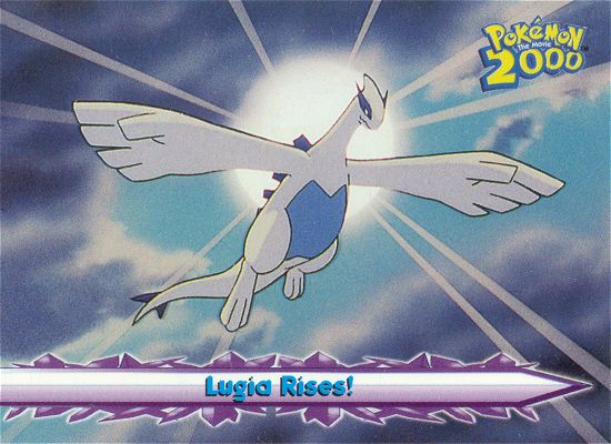 Lugia Rises! - 64 - Topps - Pokemon the Movie 2000 - front