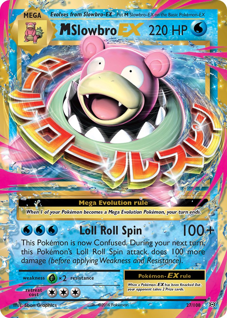 M Slowbro-EX - 27 - Evolutions