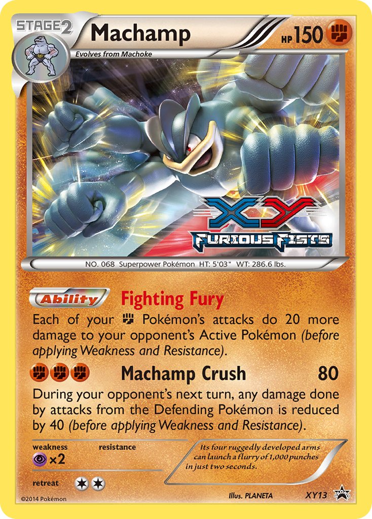 Machamp - XY13 - XY Promos