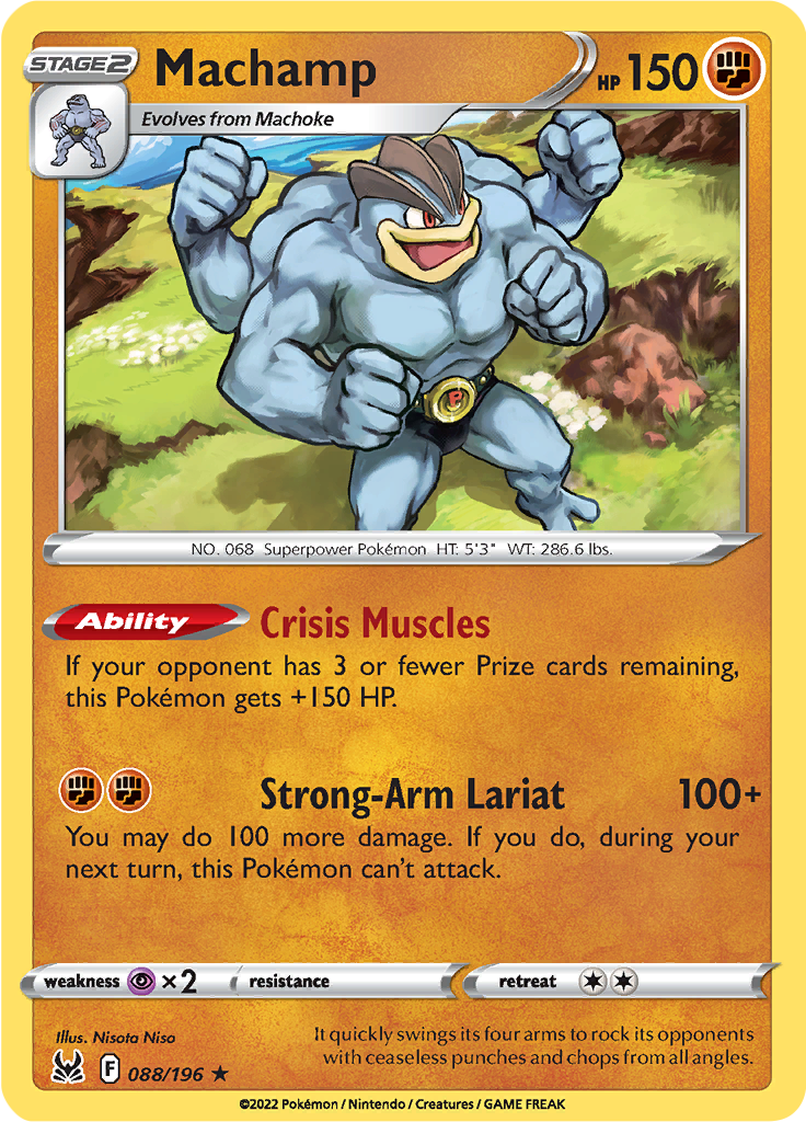 Machamp - 88 - Lost Origin